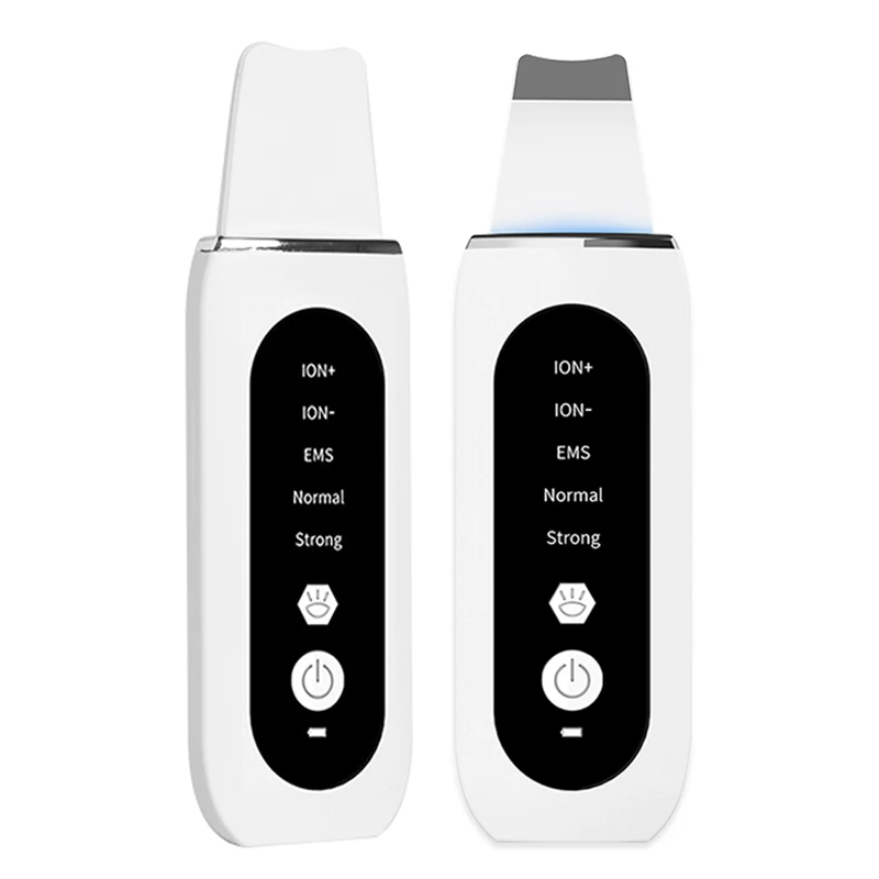 Ultrasonic Skin Scrubber Facial Peeling Machine Black Dots Acne Pore Deep Cleaning Ultrasonic Face Scrubber Blackhead Remover