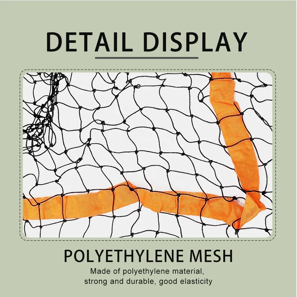 Rebounder da baseball personalizzato 4 * 6 piedi Rebounder da baseball Net Trainer per baseball, softball e lacrosse, pratica per il lancio