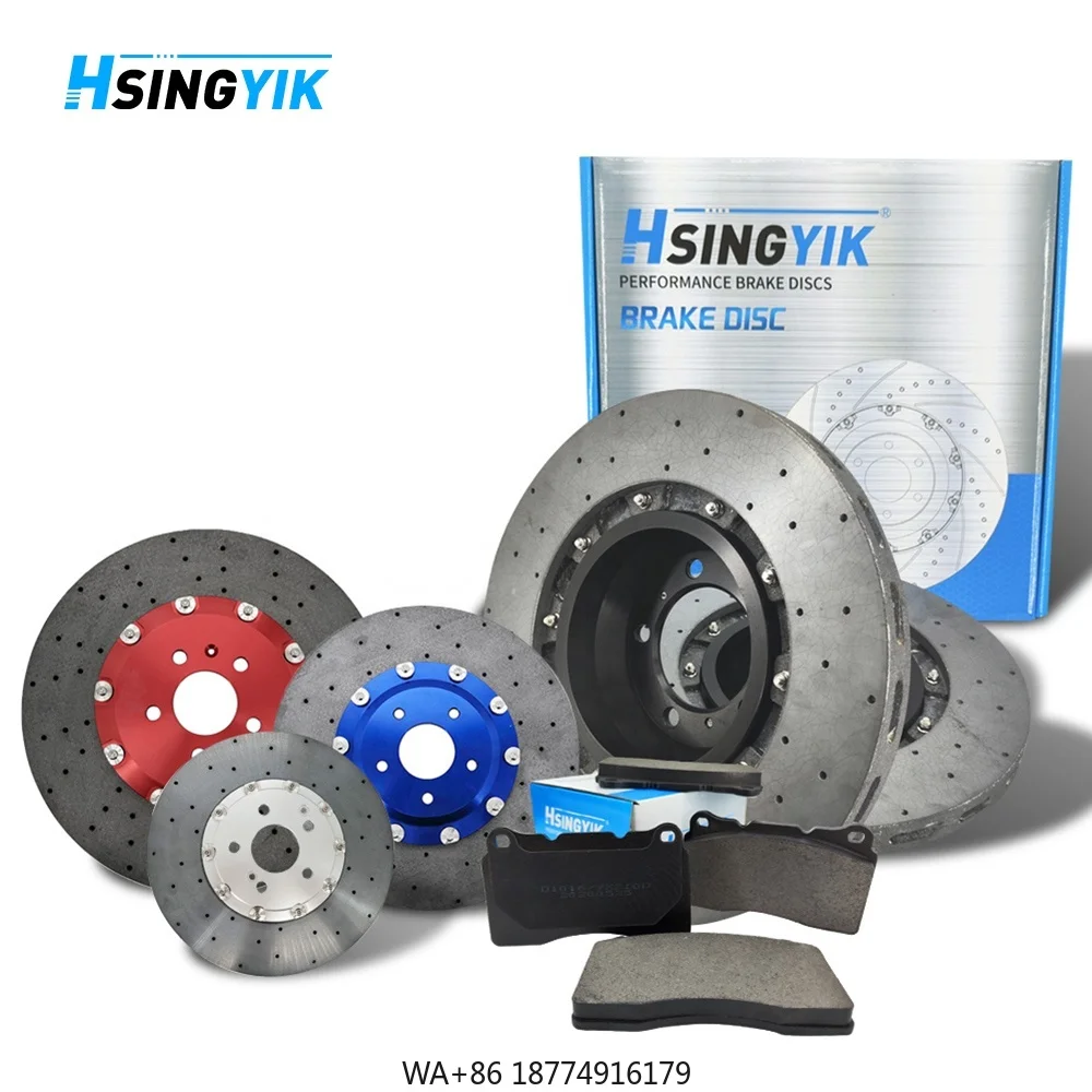 

Racing Auto Parts Big Break Caliper Kit with Carbon Ceramic 350-32mm Brake Discs for Cla 45