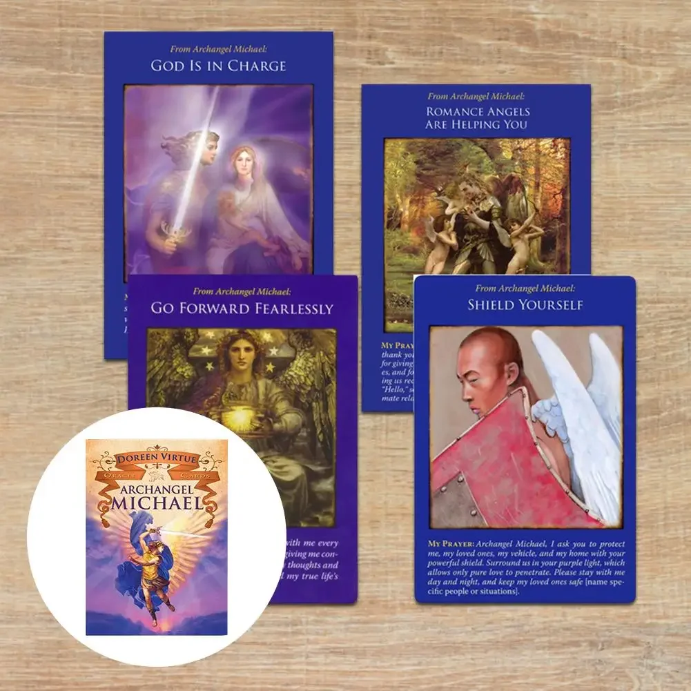 Archangel Michael Oracle Deck — 44 Cards of Light and Protection 5
