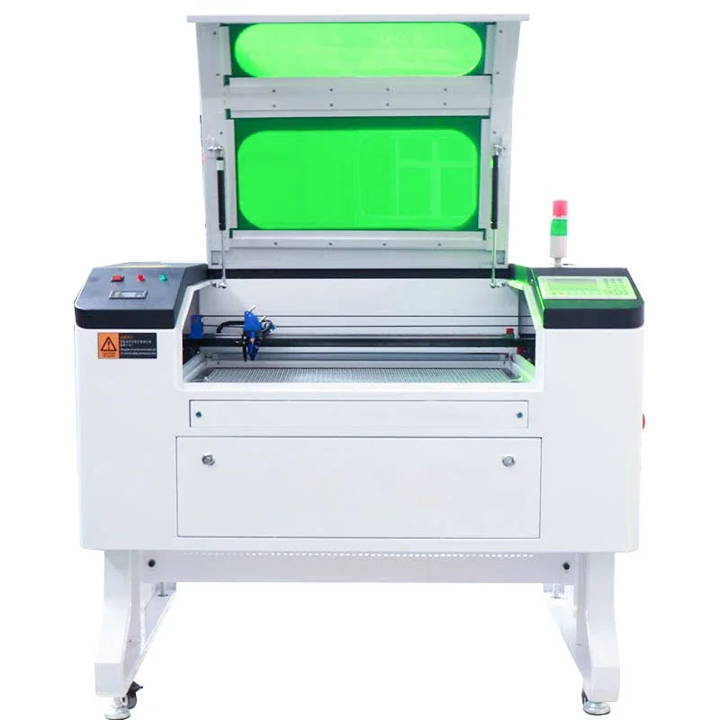 Recommend High Quality 7050 100w CO2 Reci Glass Tube Engraving Cutting Machine With Water Chiller