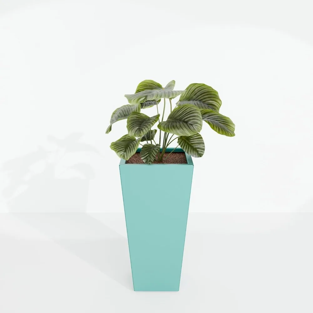 

Tapered Planter (Coastal Blue, 15" x 15" x 30")