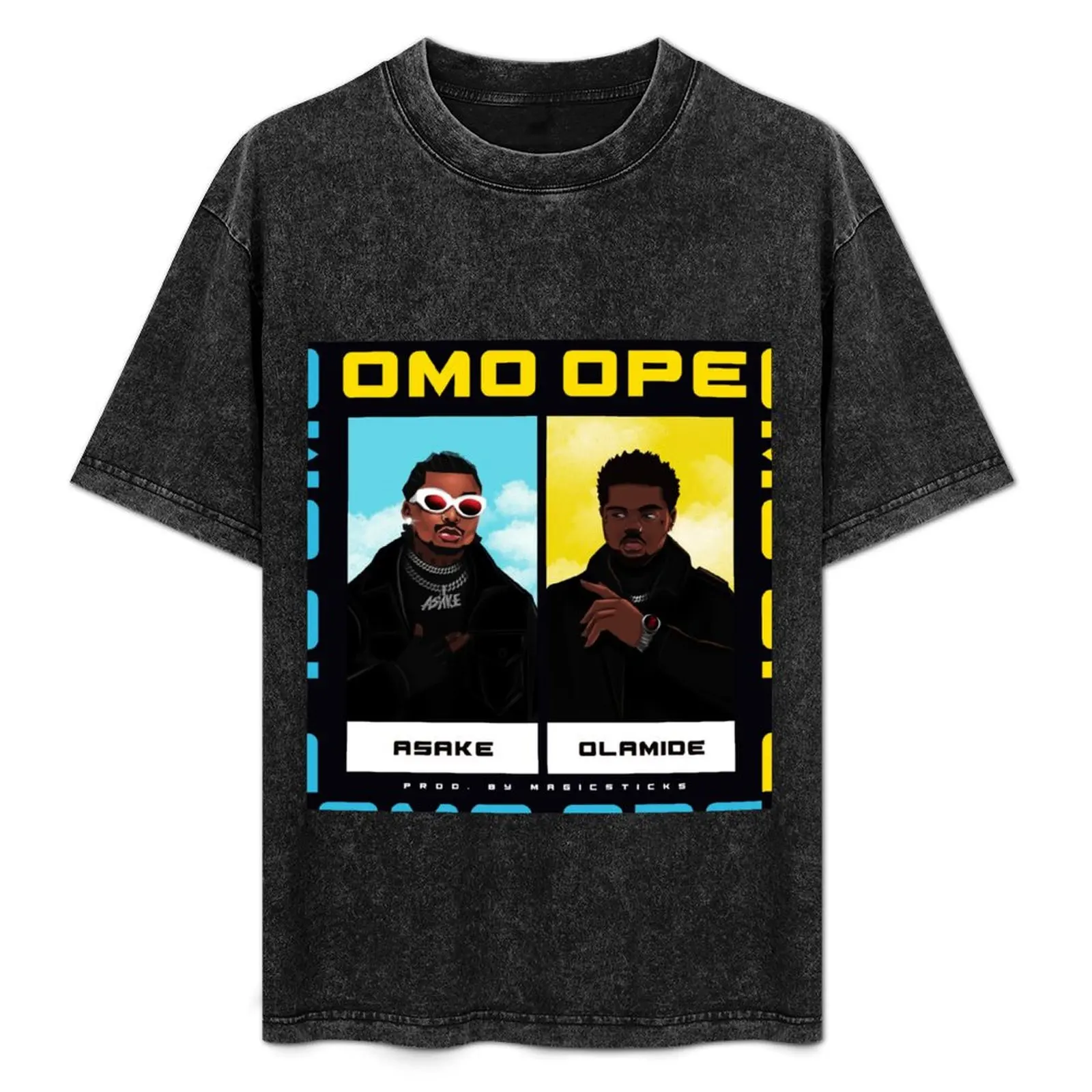 

Omo Ope T-Shirt boys whites graphic t shirts black t shirts for men