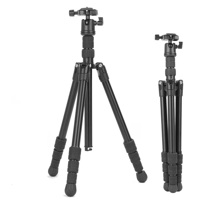 

Foldable Compact Travel Tripod with 360 Degree Panorama Ball Head and Quick Release Plate For DSLR Tripod