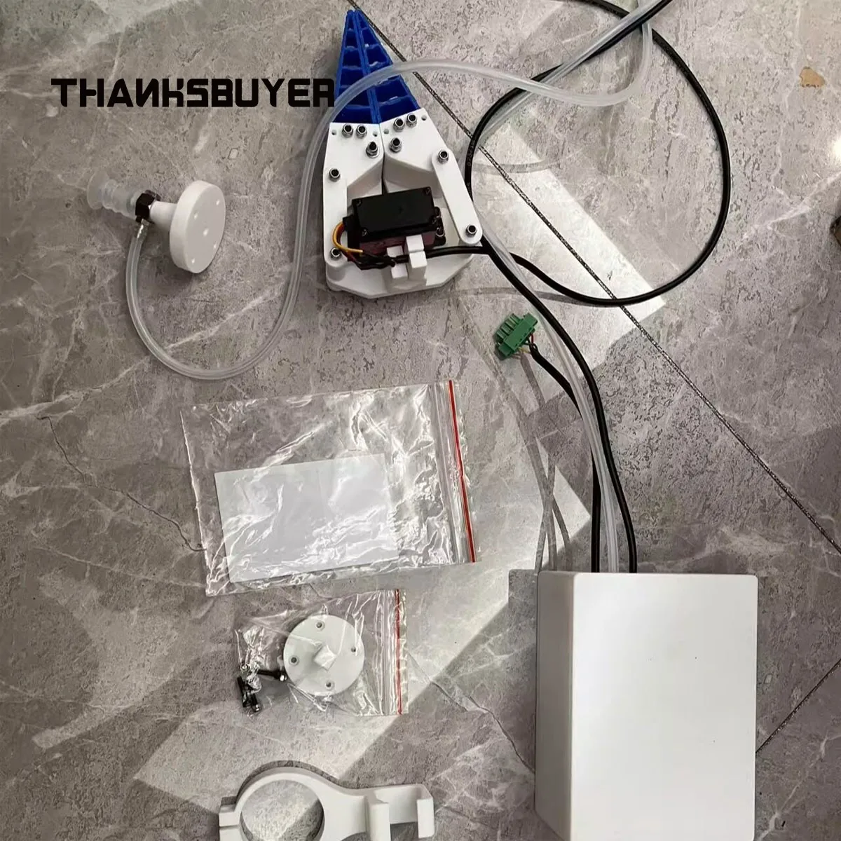 Gripper 2-IN-1 Vacuum Suction Cup Flexible Gripper VLA Embodied Intelligence for 6-Axis Mechanical Arm
