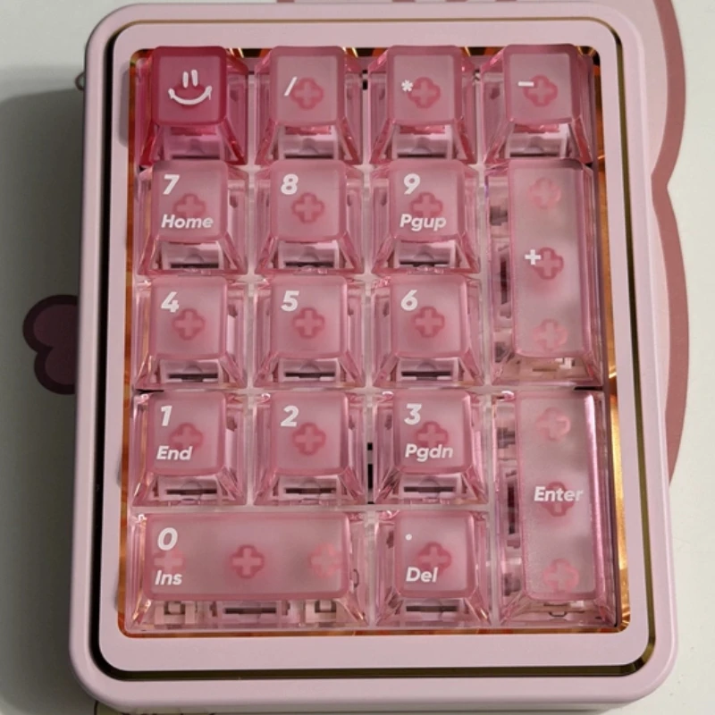 Story 17keys Pad CNC Mechanical Keyboard Customized Tri-mode Wireless Bluetooth 2.4G Hot-swap RGB Gasket Mechanical Keyboard Kit