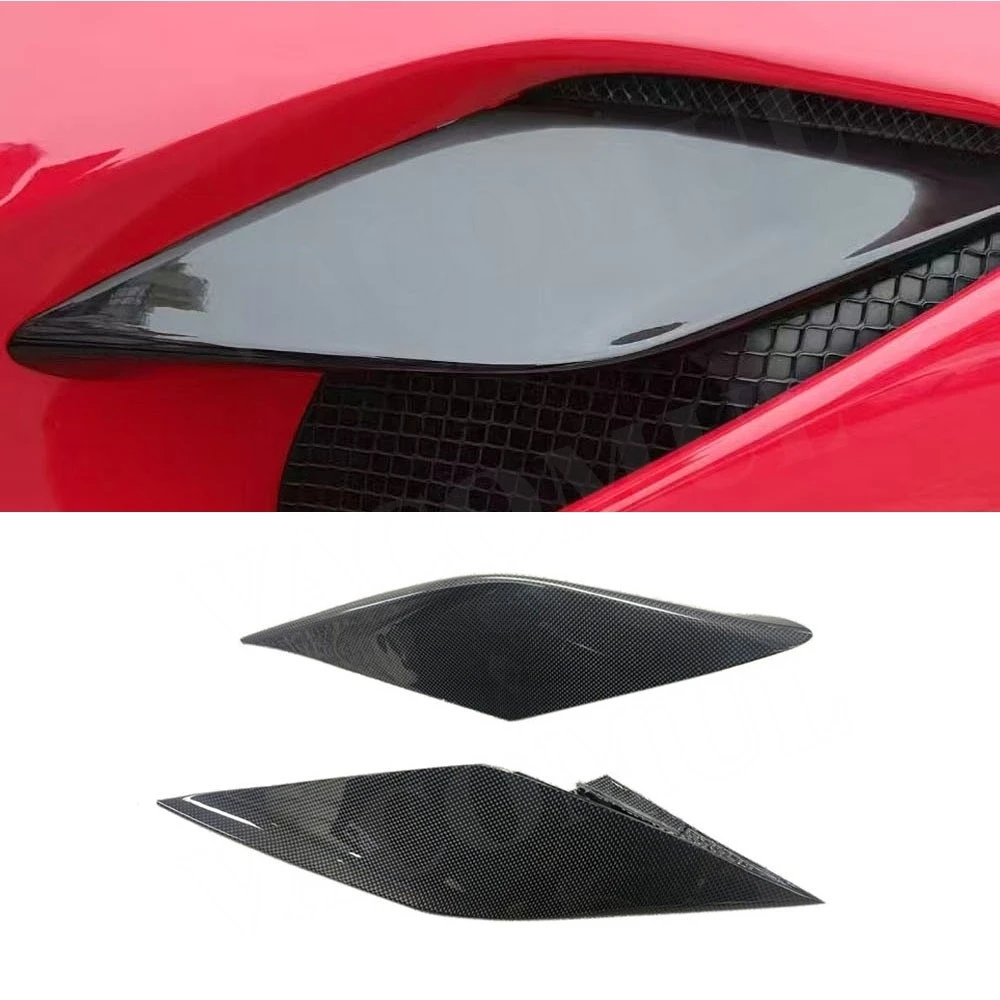 

VACOMUL сухое углеродное волокно для Ferrari F8 2020 2021 2022, декоративная крышка заднего вентиляционного отверстия, комплекты кузова, внешние аксессуары для автомобиля