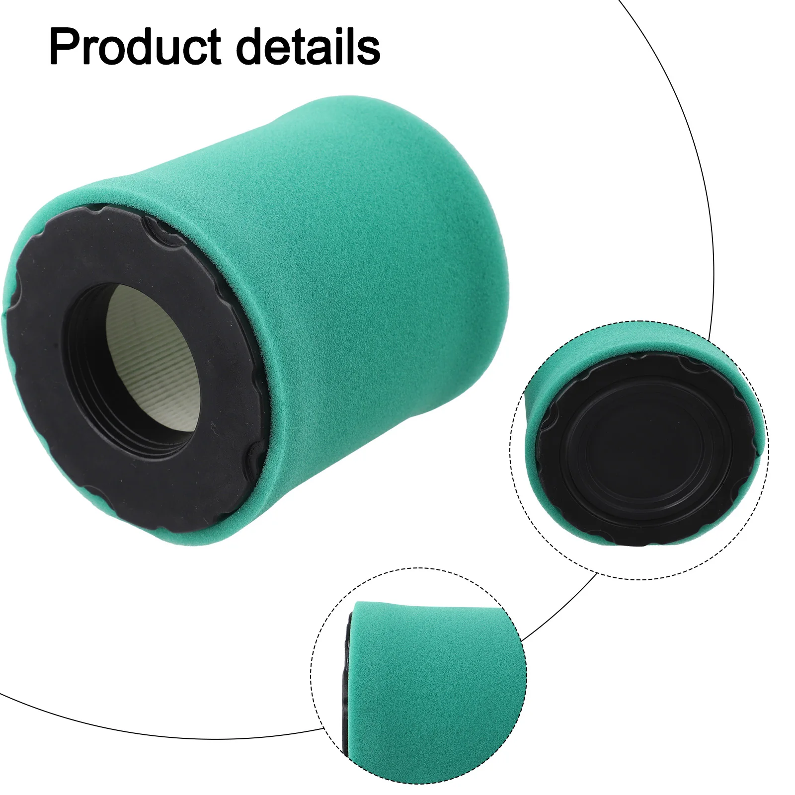 

Dust Control Solution for Lawnmowing Features Dual Packs of Replaceable Main and Filters Suitable for Various Models