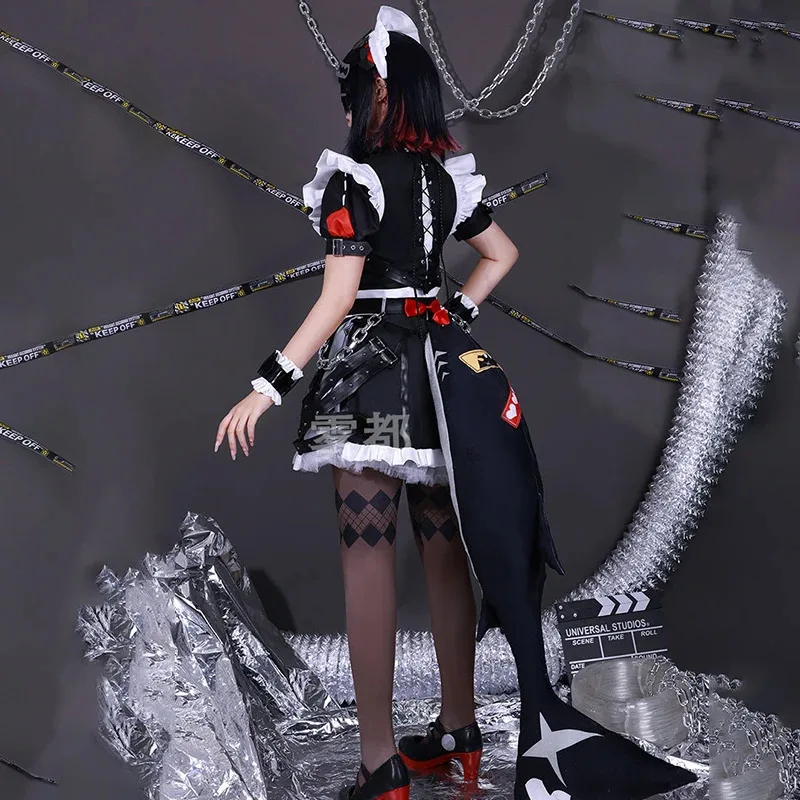 Zenless Zone Zero Ellen Joe Costume Cosplay Parrucca uniforme Anime Costumi per feste di Halloween Gioco per donne in maschera