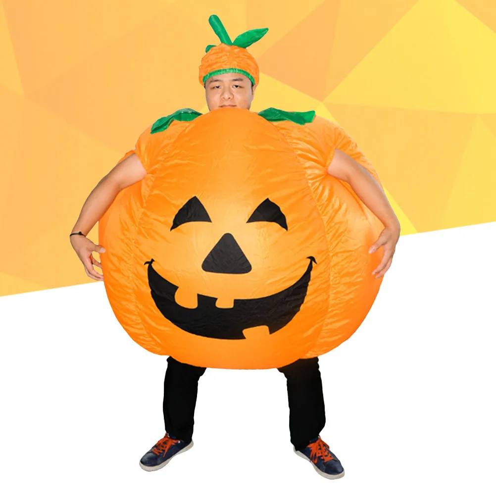 

Надувной костюм тыквы для взрослых, нарядное платье на Хэллоуин, костюм для косплея, сценическое представление