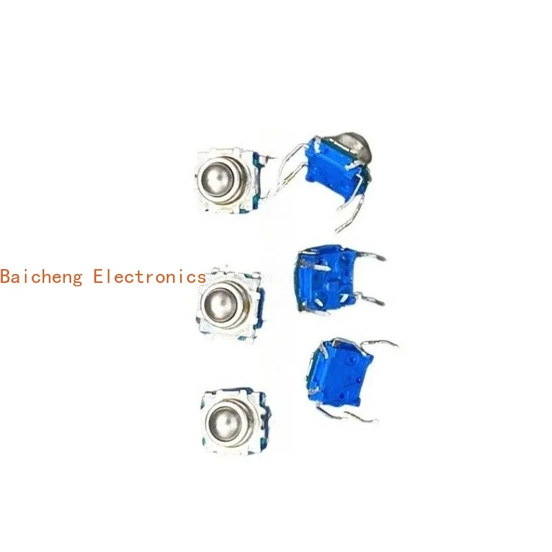 10PCS 7 * 7 straight insertion 4-pin metal ball lightly touch waterproof dust ball button switch button
