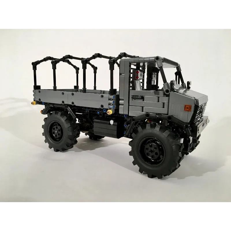 MOC-92268 City Classic Cargo Military Transport Truck Building Block Model 1243 Pieces Boys' and Children's Birthday Toy Gift