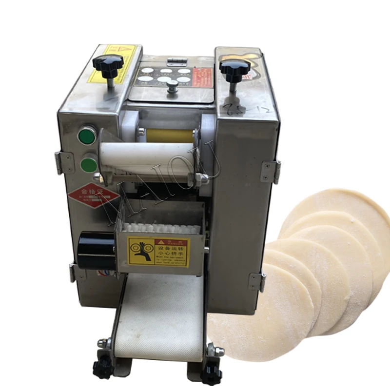 

Imitation handwork Dumpling wrapper machine Fully automatic Rolling machine Commercial Chaos Leather Machine 220V