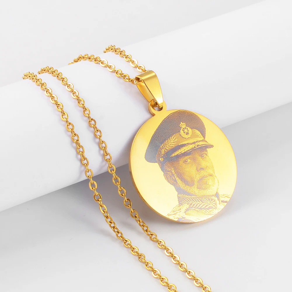 Anniyo Pendant Necklace of Sultan Qaboos Bin Said, Sultan of Oman Jewelry  #D0015