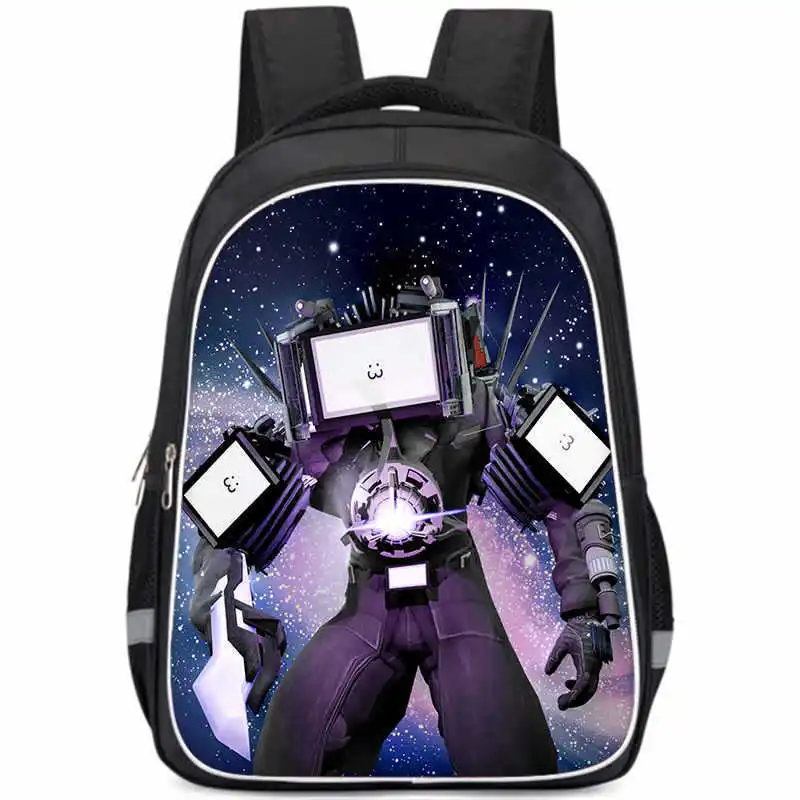 Titan Speaker Man Backpack  Clockman Upgrade Schoolbag Titan Tvman Backpack Large Capacity Computer Bag For Student Shoulder Bag