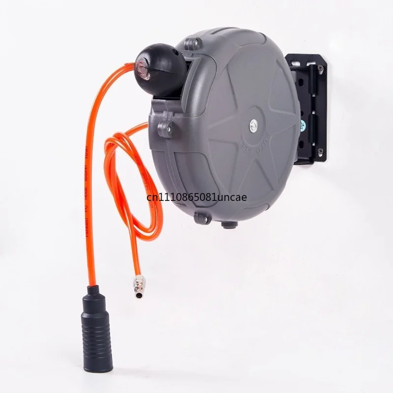 For  Auto Retractable Air Hose Reel Garage Workshop Air Pipe Storage Tool For Auto Repair Shop Car Beauty Cleaning Equipment
