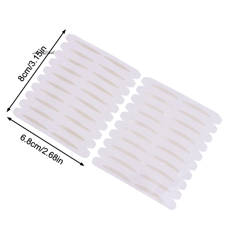 ملصقات جفن مزدوج طبيعي 60/100/120 رقع مع مقبض أشرطة تجميل كبيرة غير مرئية تدوم طويلاً لتشكيل العين #6