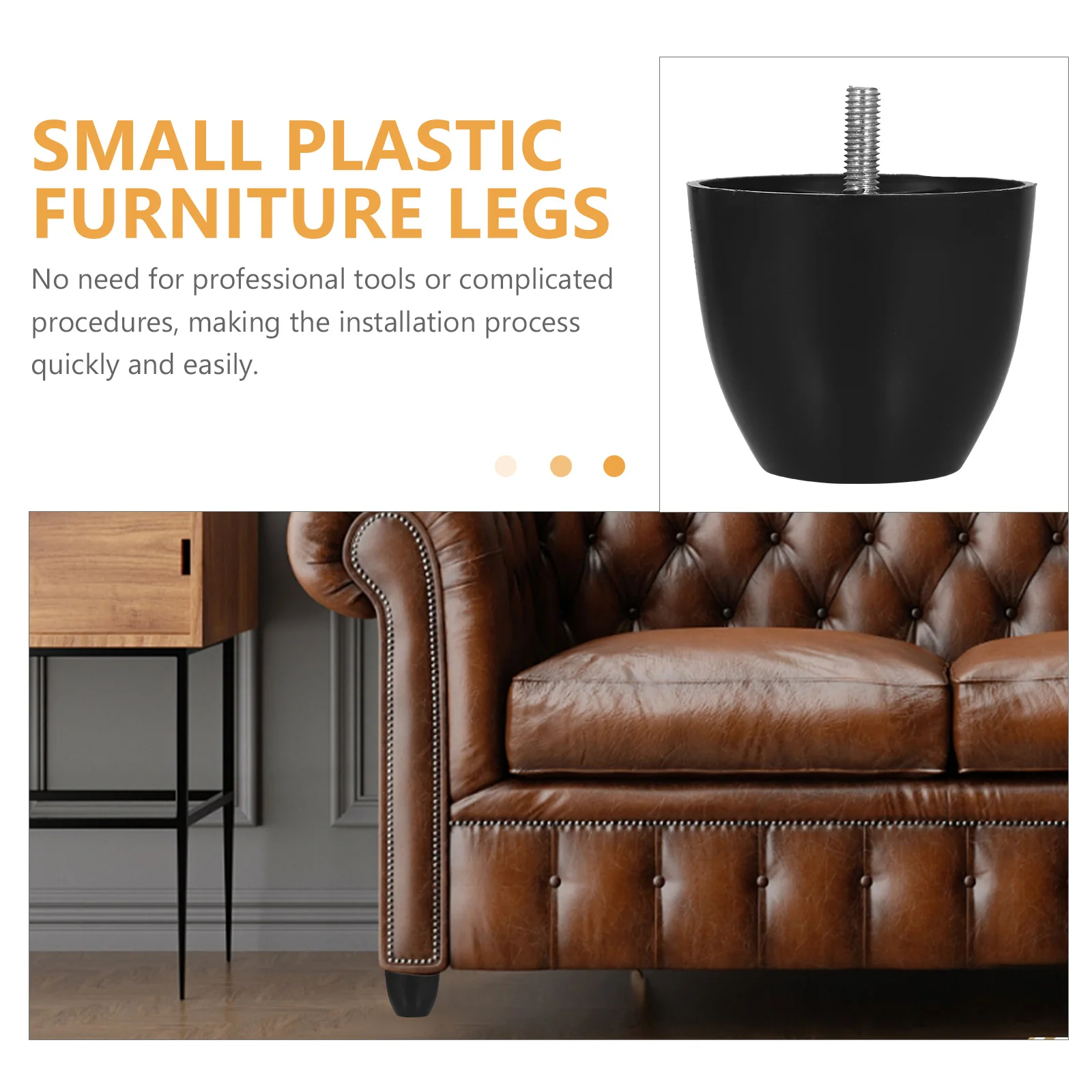 

4 шт. пластиковые ножки для мебели, сменные опоры для дивана, стула, стола, защита для шкафа, регулируемые опоры для кровати, запчасти для кровати