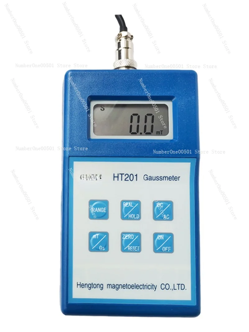 Tesla/ gauss /Digital Magnetic Flux meter DC2000mT HT201