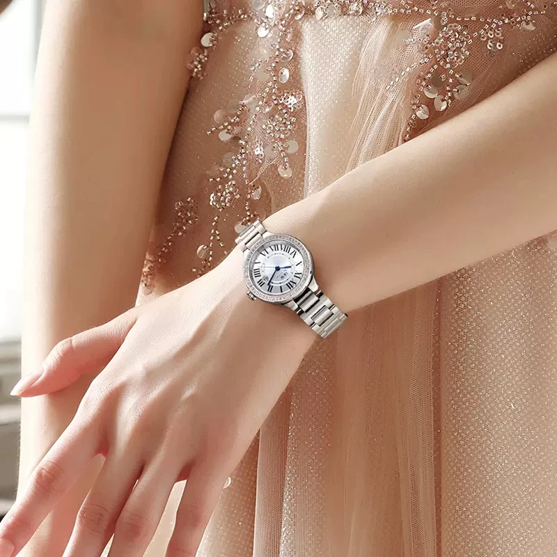 CARNIVAL Brand Fashion Dress Watch for Women Ladies Luxury Quartz Wrist Watches Waterproof Girls Gifts Watch Womens Reloj Mujer