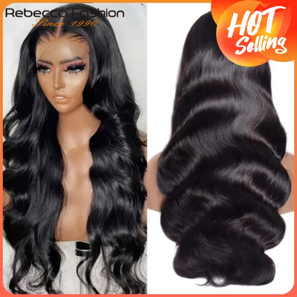 Парик Rebecca Body Wave на сетке спереди