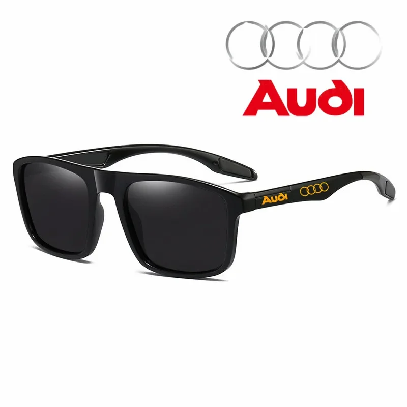 For Audi A4 A6 A8 Q3 Q5 Q7 TT Men's sunglasses high-end luxury driving polarized glasses brand design anti-glare high-quality