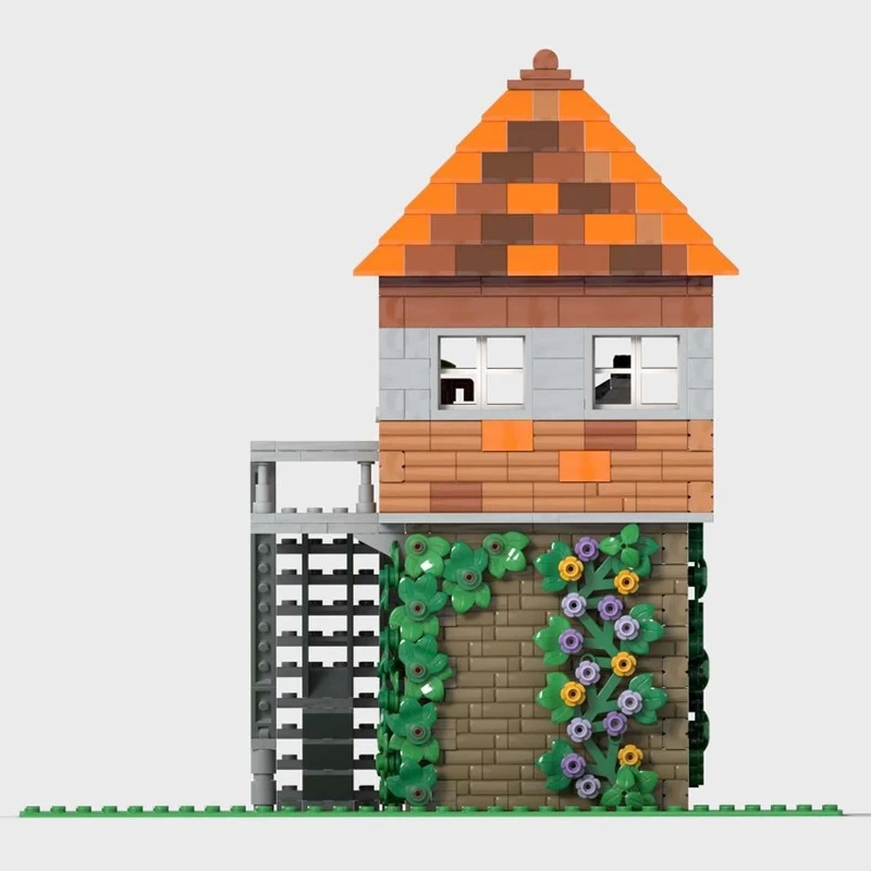 MOC-218669  MOCS Railway Signal Box Building Block Model DIY's Own City Collectibles Brick Set Creative Gifts Exquisite 962PCS