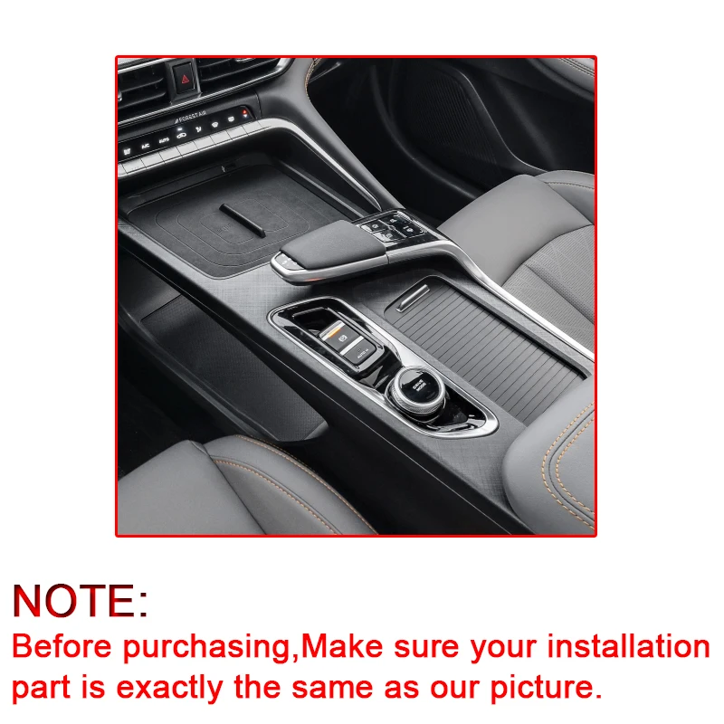 Car Interior Sticker For Changan UNIT UNI-T 2020-2024 Car Gear Panel Sticker Gear Box Protective Film Carbon Black Accessories