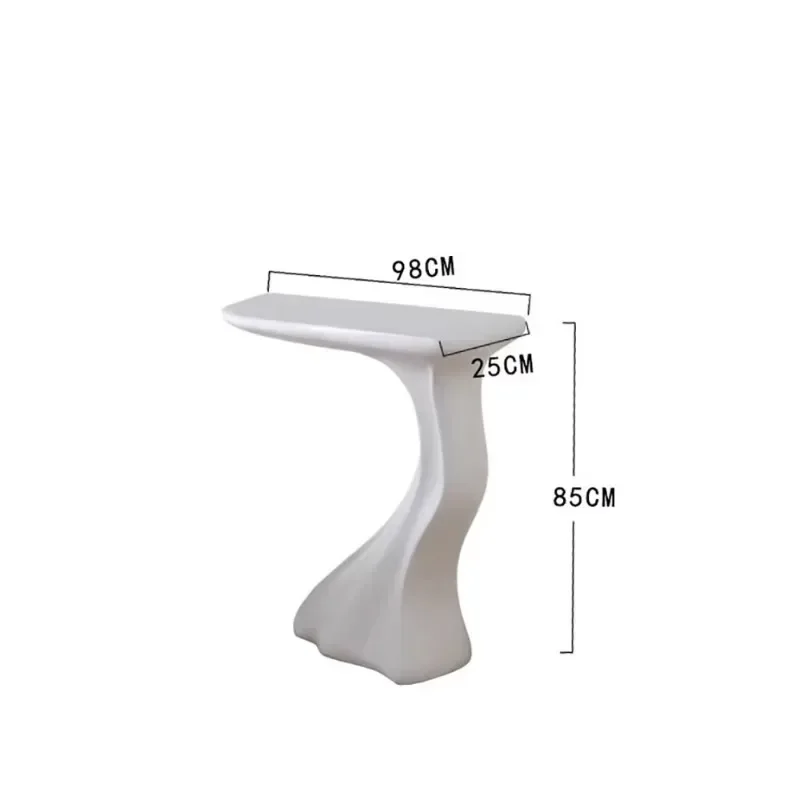 Design Nordic Hallway Table Unique Beauty Elegant Simple Corner Table Delicacy Luxury Tabel Console Hallway Table Furniture