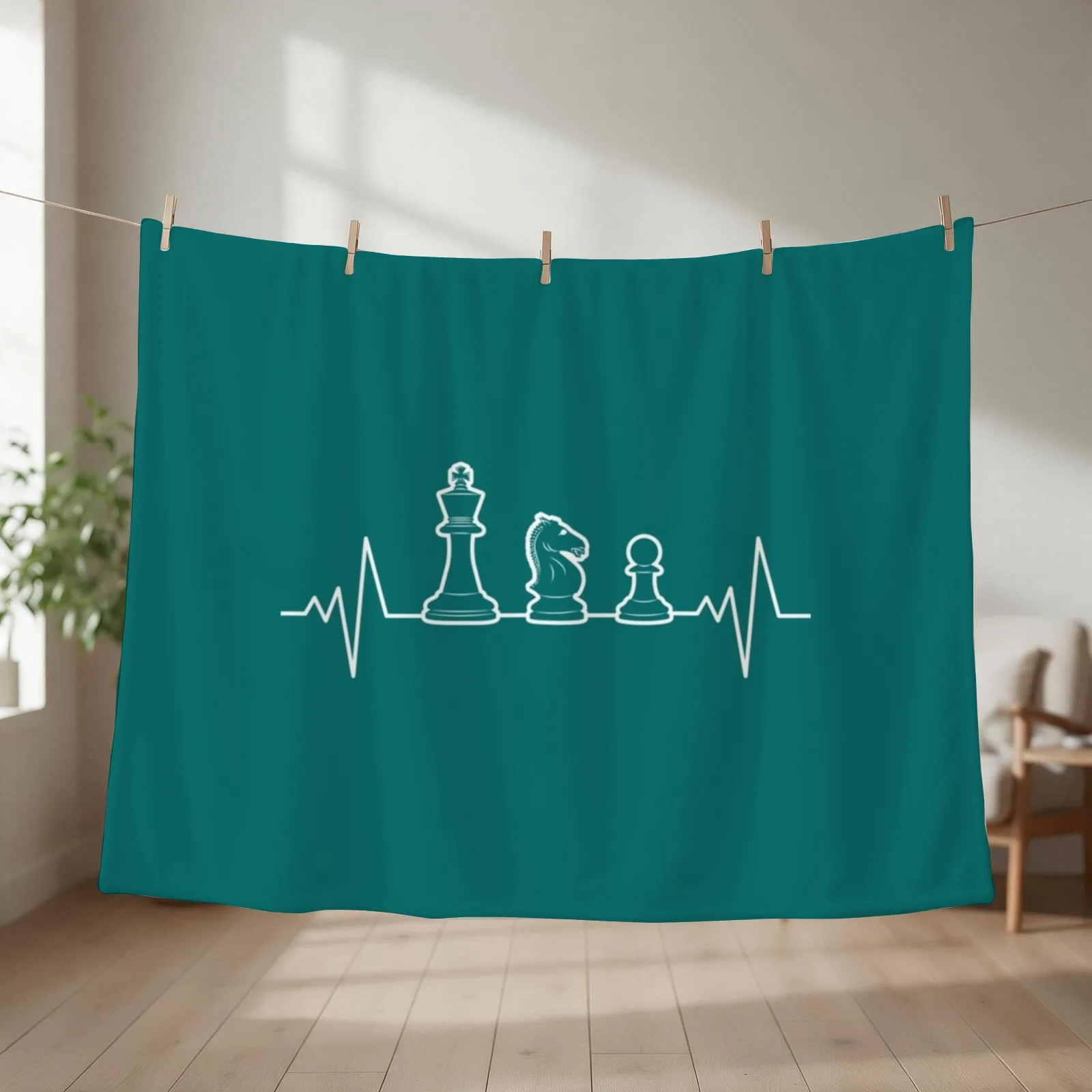 Chess Heartbeat Gift Chess Master Chess Club Throw Blanket warm winter Kid'S Soft Beds Decorative Throw Blankets