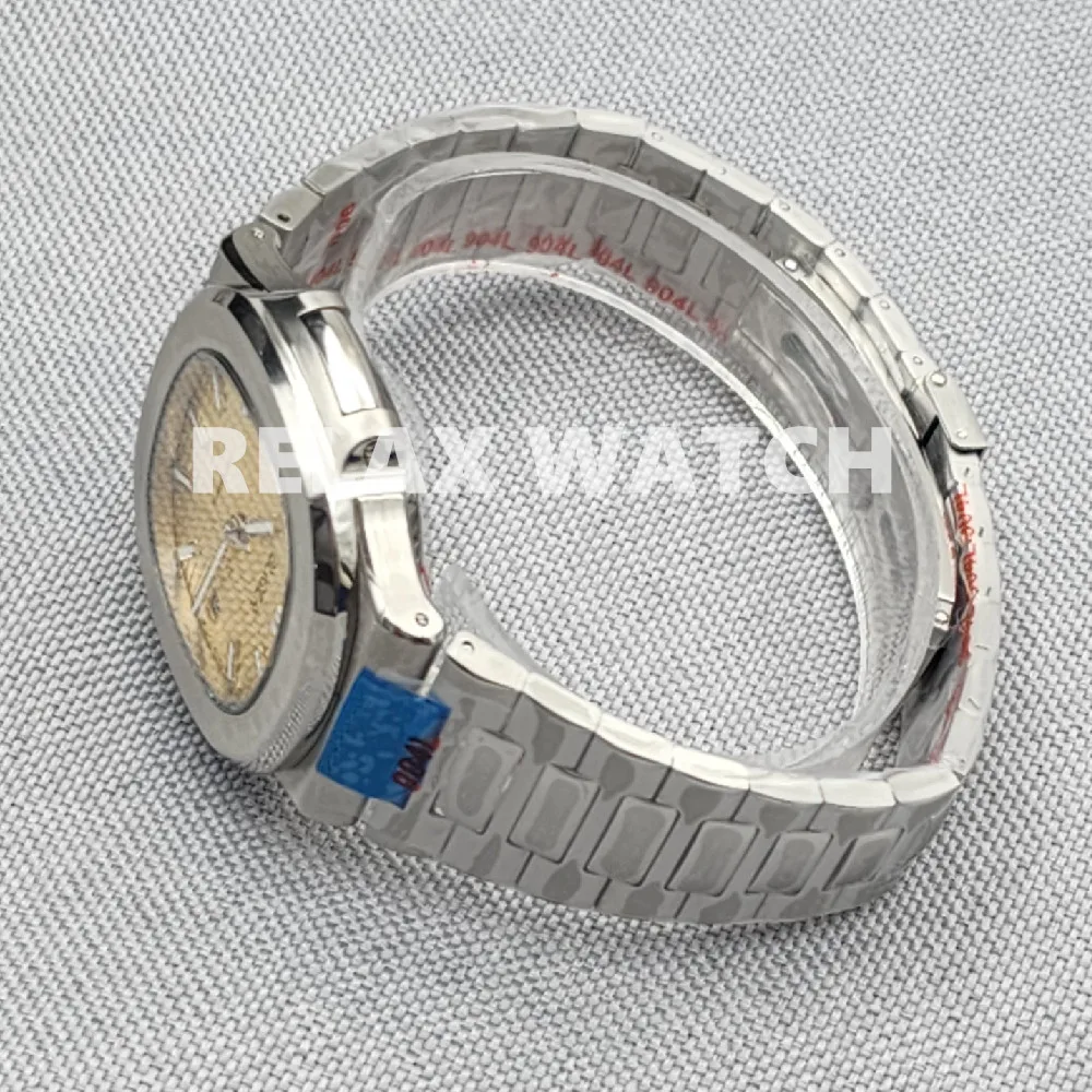 40mm Square Watch Multi Color Dial Sapphire Glass Stainless Steel Japan Nh35a Automatic Movement Nautilus