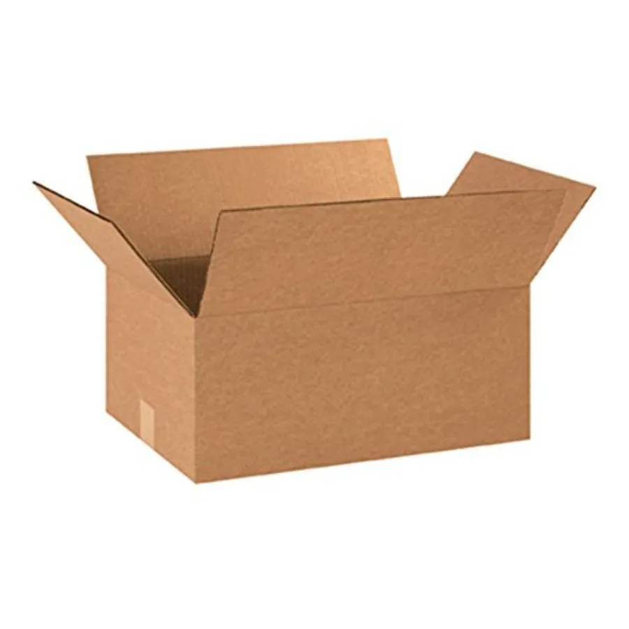 

18128 Corrugated Cardboard Box 18" L x 12" W x 8" H, Kraft, For Shipping, Packing and Moving Pack of 25