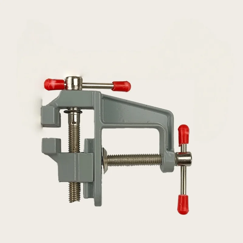 Portable Aluminum Mini Table Clamp Screw Bench Vice Multi-use Jeweler Hobby DIY Mold Craft Repair Tool image 2