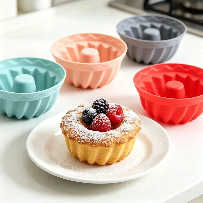 12PCS 12PCS Silicone Cake Mold Food Grade Baking Cake Baking Mold Kitchen Cooking Bakeware Making Diy Cake Baking Tool For Cakes - Aliexpress Deal
