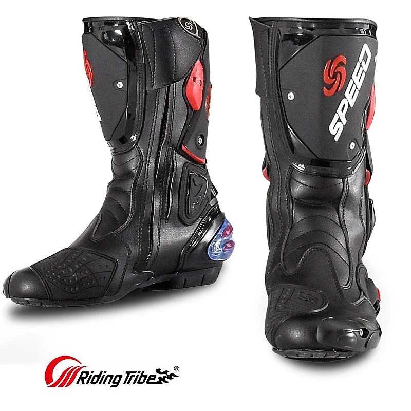 SPEED PRO-BIKER Motorcycle Boots Protective Motocross Racing