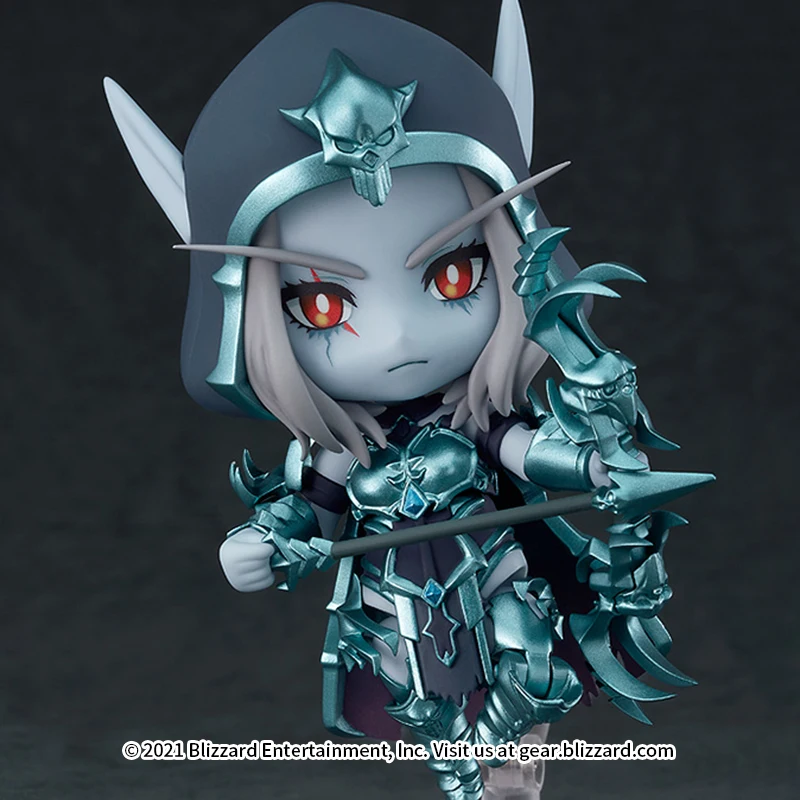 GOOD SMILE NENDOROID GSC 1671 Sylvanas Windrunner World of Warcraft Anime Figure Model Collecile Action Toys Gifts