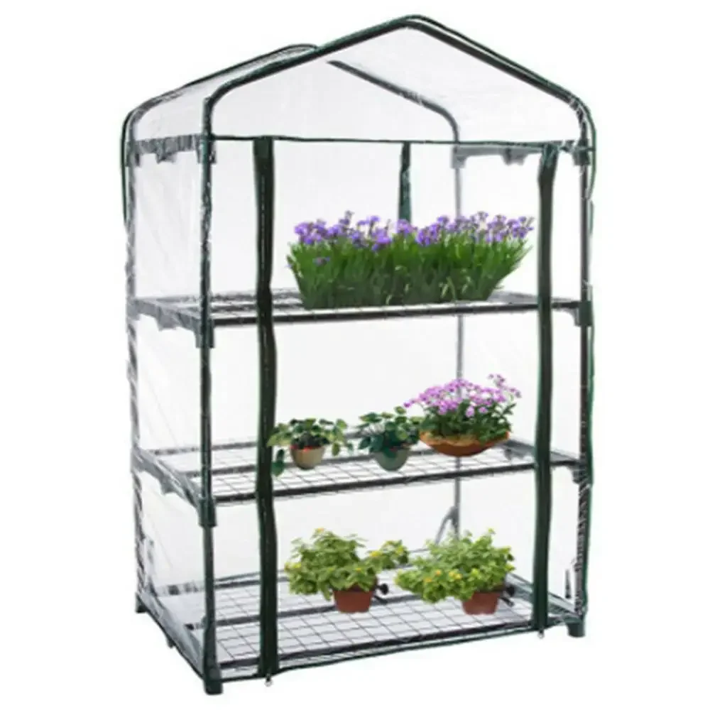 Plant House Greenhouse Supplies Mini Outdoor Plastic Cover Plants Waterproof Transparent Garden Grow