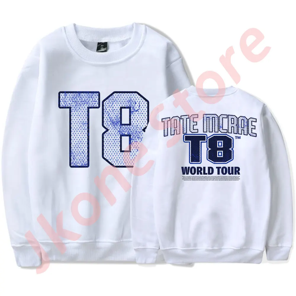 

Tate McRae Think Later World Tour Crewneck Winter Women Men Fashion Casual HipHop Long Sleeve Sweatshirts