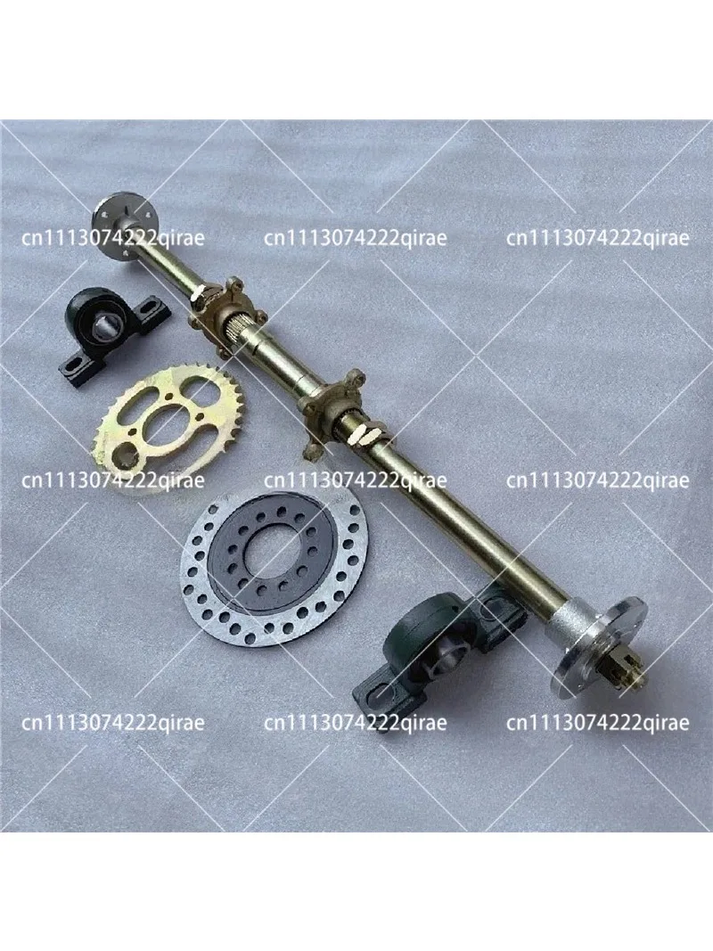 Off-Road Go Kart ATV Rear Axle 61-74cm Adjustable 5 Inch Bold Rear Axle Accessories