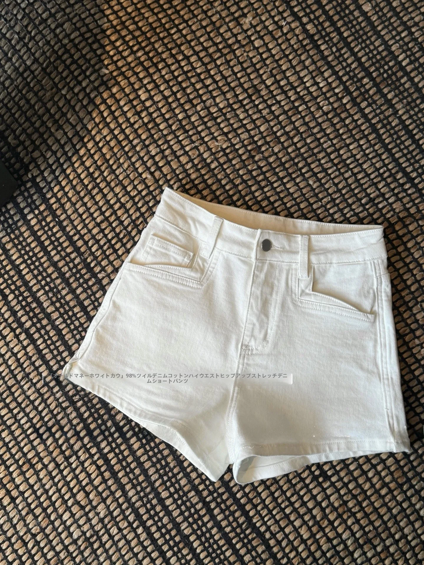 

Женские летние джинсовые шорты с высокой талией, эластичные, из хлопка, с эффектом утяжки живота, прямого кроя, с карманами