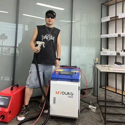 핸드헬드 파이버 레이저 용접기, 금속 알루미늄 스테인리스 스틸용 CNC 용접기, 1000W, 1500W, 2000W