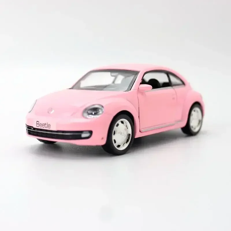 1:36 VOLKSWAGEN Beetle Diecast Alloy Metal Licensed Collection Collectible Car Model New Pull Back Toys Vehicle ornament