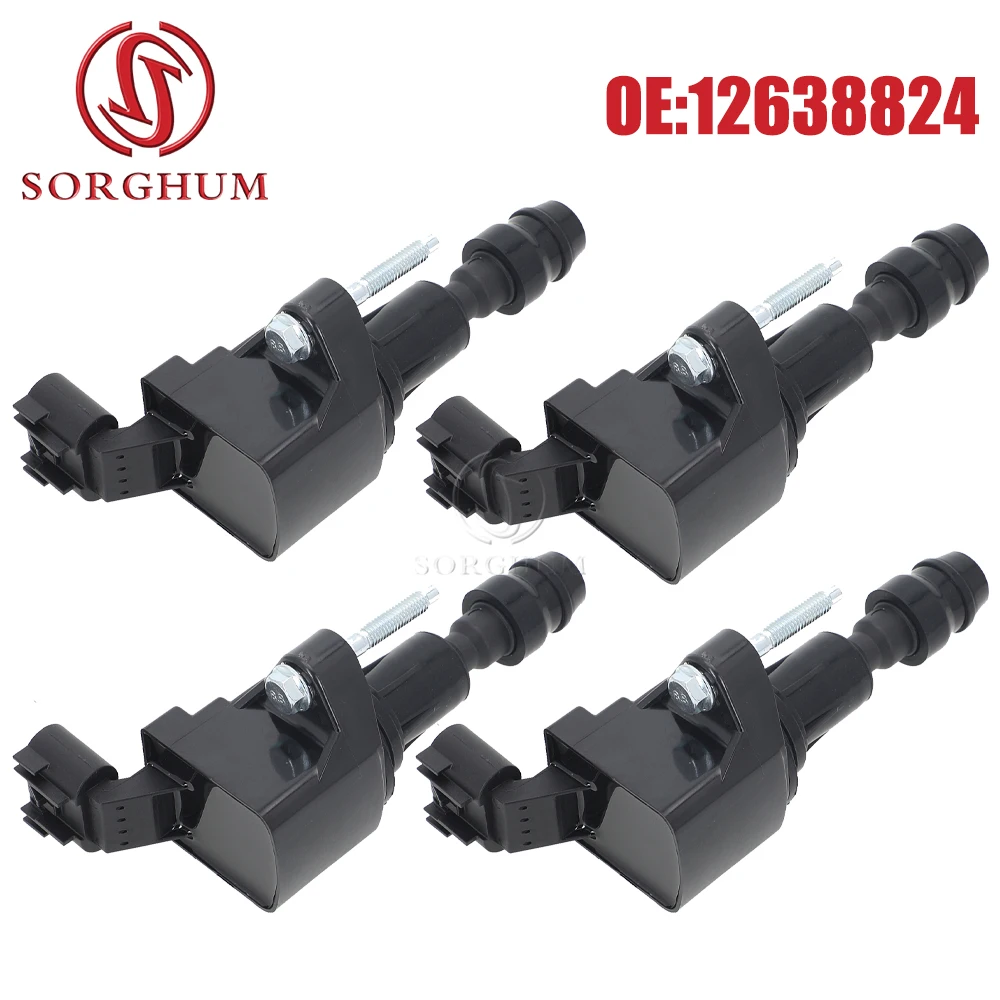 

SORGHUM Ignition coil 12629646 For Chevrolet Cobalt 07-16 Buick LaCrosse 2.4L L4 12589623 12638824 12606179 12631915 12578224