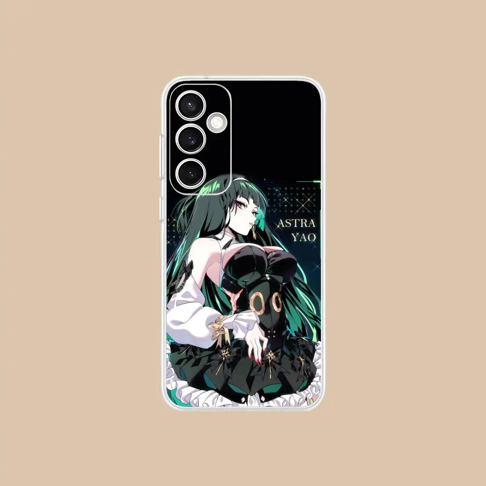 เคสโทรศัพท์ Zenless Zone Zero Astra Yao สำหรับ Samsung Galaxy S25 S24 S23 S22 S21Plus FE Ultra ใส สีสันสดใส ป้องกันอย่างดี สวยงาม