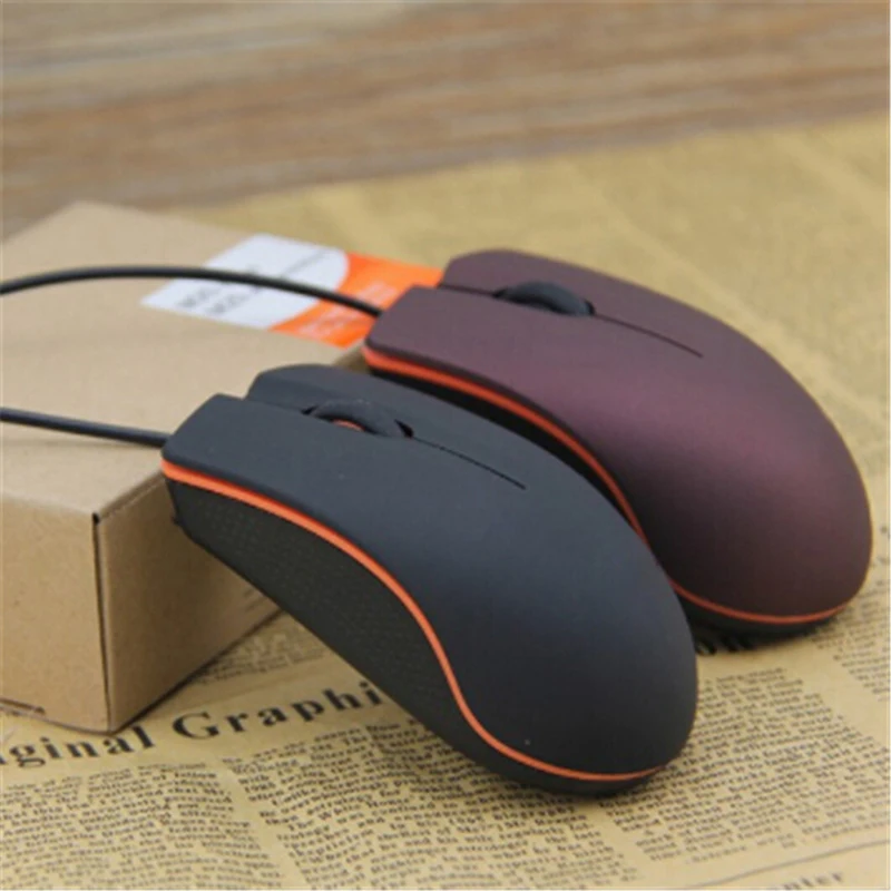 

Frosted Surface Mini M20 Wired Mouse USB 2.0 Optical Mice For Computer PC