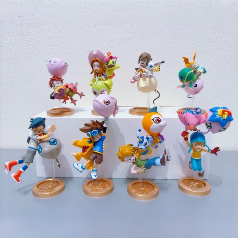 ฟิกเกอร์ของแท้จาก Bandai ซีรีส์ Digimon Adventure Balloon - กล่องสุ่มฉลองครบรอบ 25 ปี ยากามิ ไทจิ ของสะสมอนิเมะ ของเล่นโมเดล ของขวัญ