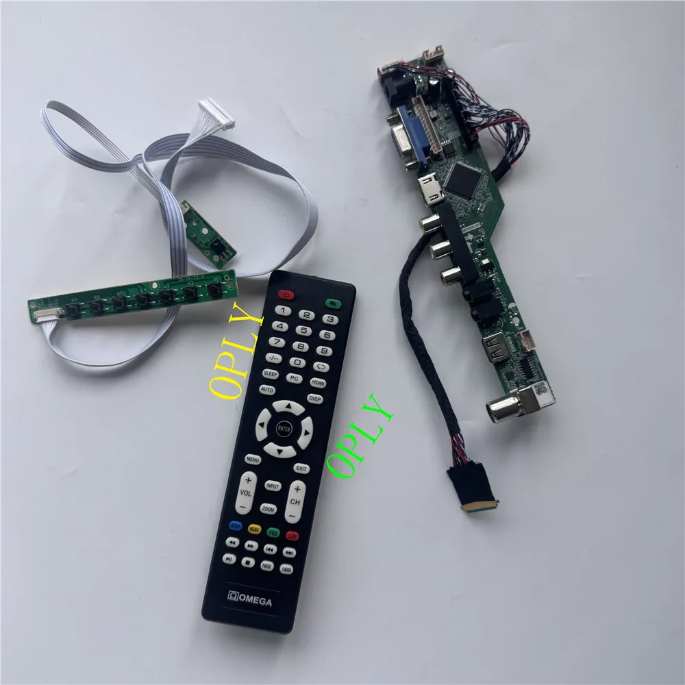 TV Controller board HDMI-compatible RF USB AV kit for LTN140AT26 N140BGE N140BGE-L22 1366x768 14