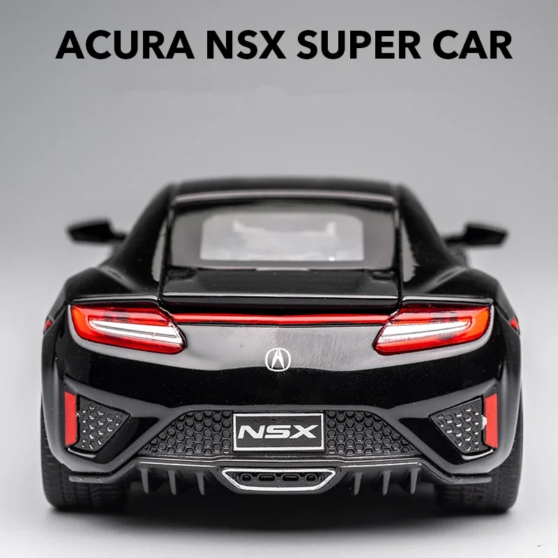 

New 1:32 Acura NSX Alloy Sports Car Model Diecast & Toy Vehicles Metal Super Car Model Simulation Sound Light Childrens Toy Gift