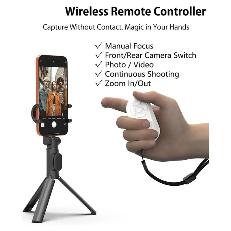 [NEW!】 Bluetooth Remote Control For Tiktok For IOS For Android Scrolling Camera For Kindle App Wireless Remote Controller