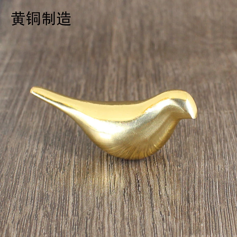 Brass bird simple home decoration sample room ornaments living room American-style metal crafts factory supplies